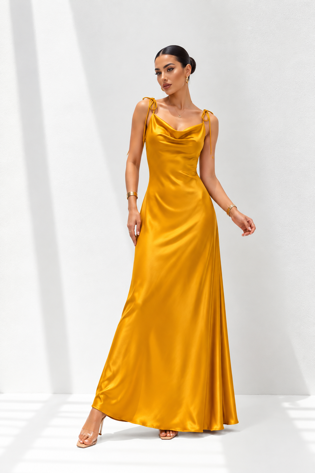 silk dress